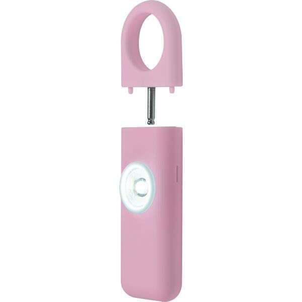 Personal Panic Alarm 130dB and Strobe Light BLUE)