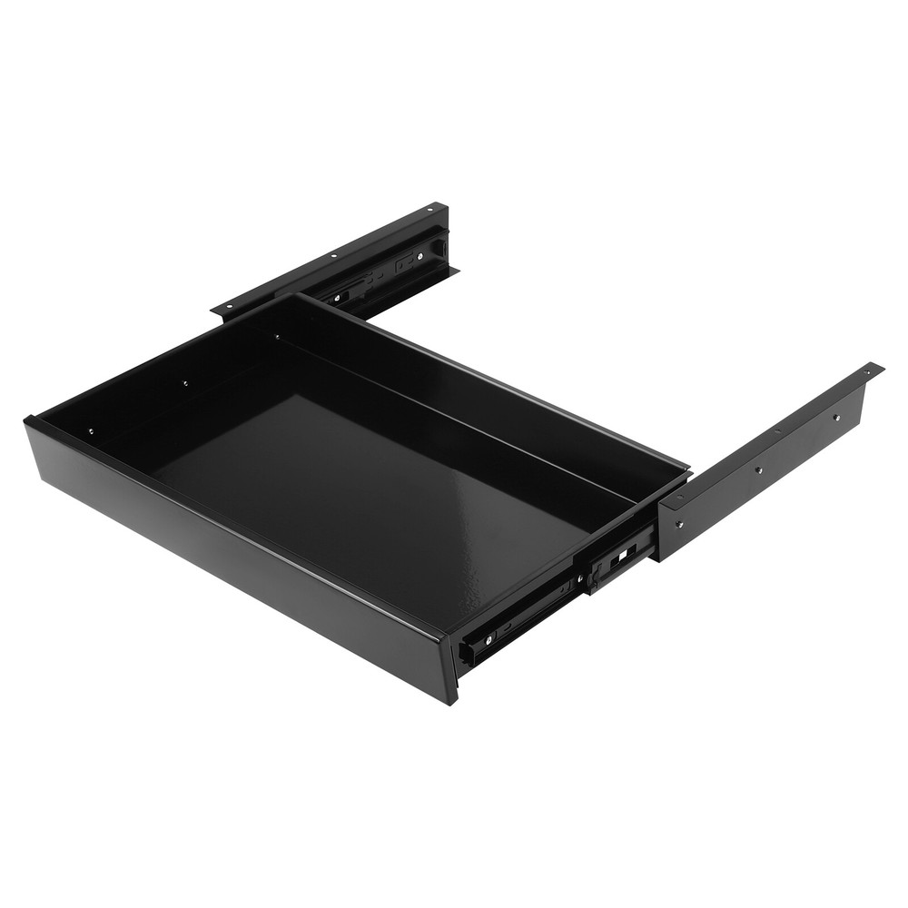 Standing Desk Drawer Under Desk Mounted Sliding Pullout Storage Organizer Drawer