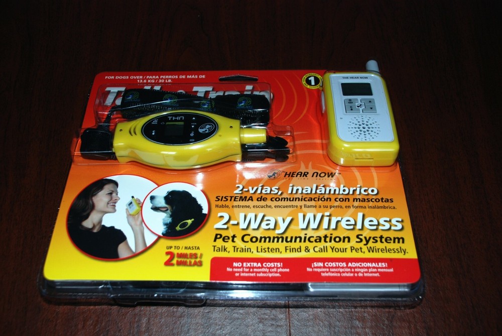 Hear Now Talk & Train 2-Way Wireless Communication System for Pets over 30 lbs
