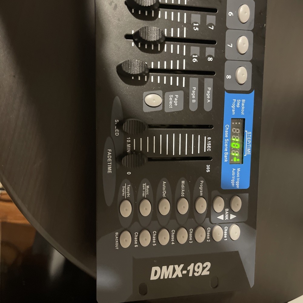192 dmx 512 stage dj light controller