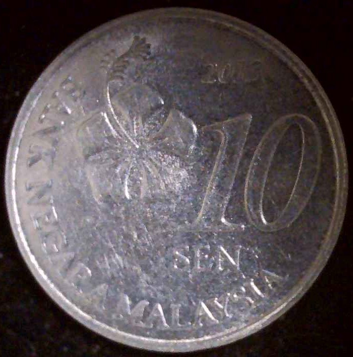 Malaysia - 2013 - 10 Sen