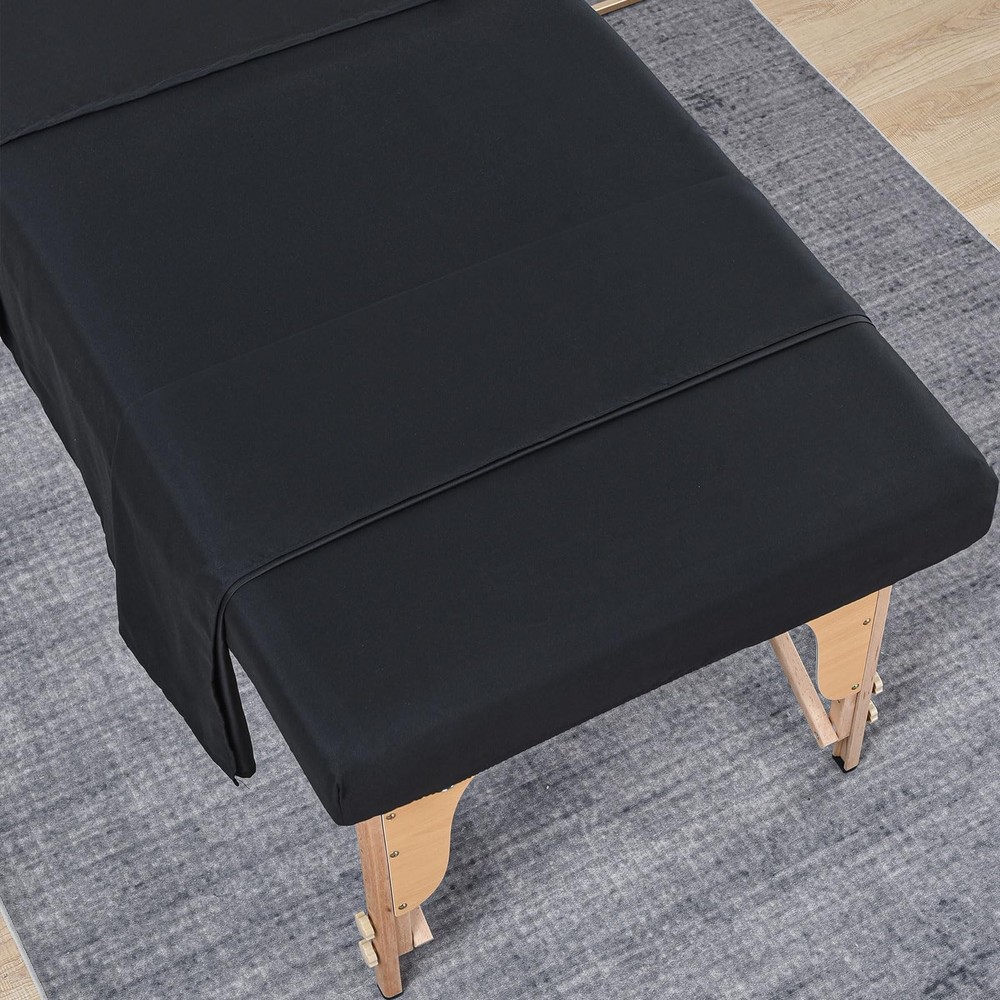 Soft 3 Piece Set Microfiber Massage Sheet Set,for Massage Tables,Includes Mas...