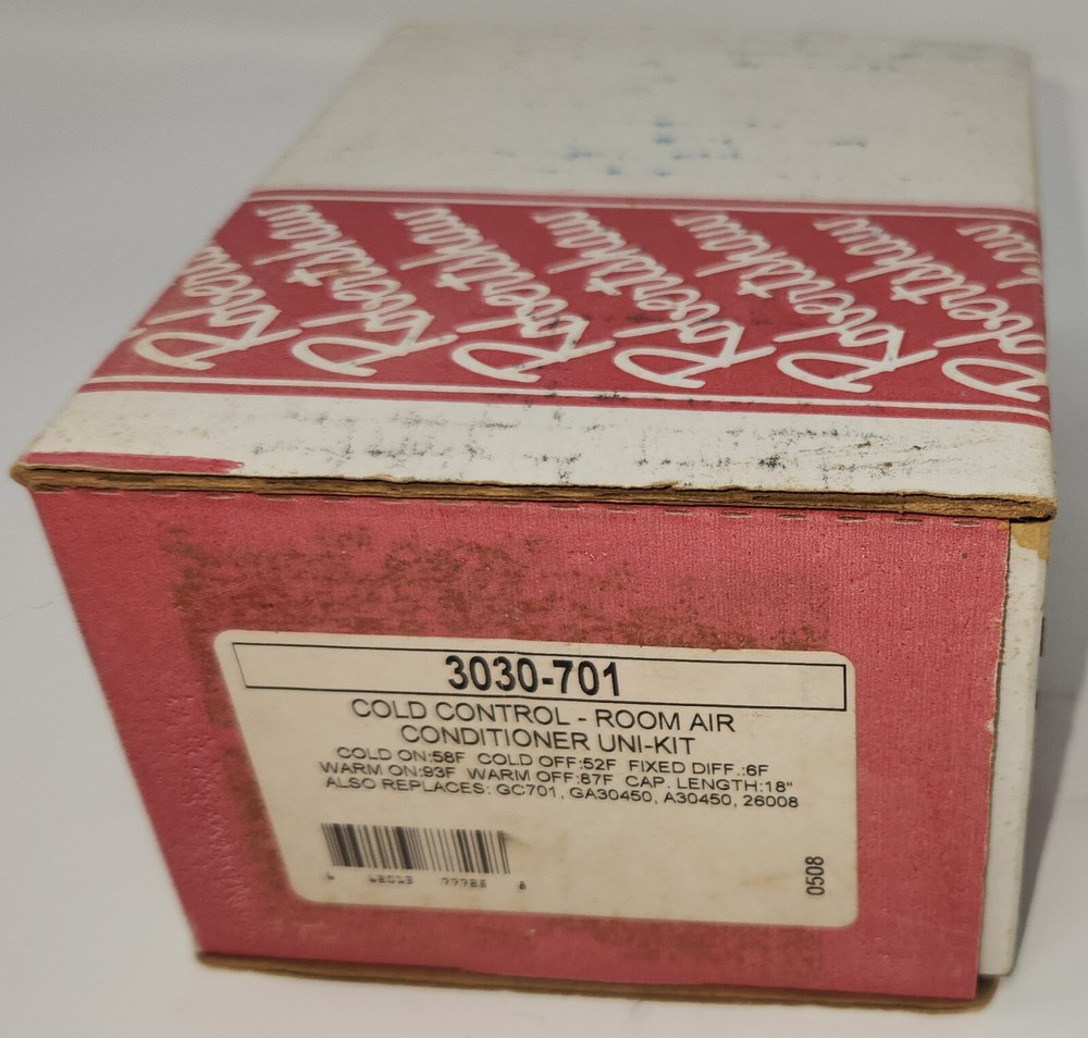 Robertshaw 3030-701 Air Conditioner Cold Control