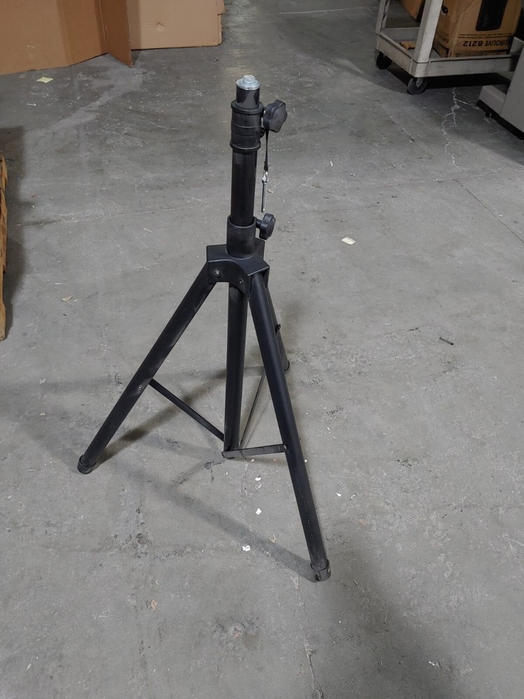 Generic Tripod Black Aluminium Speaker Stand