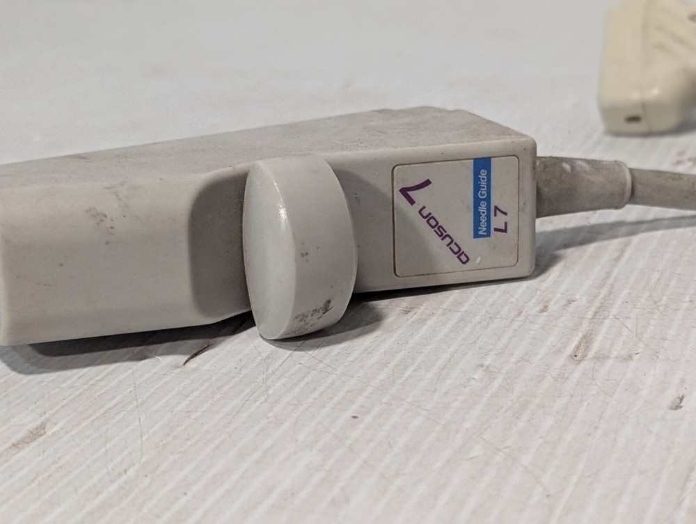 Acuson L7 Needle Guide Ultrasound Transducer Probe