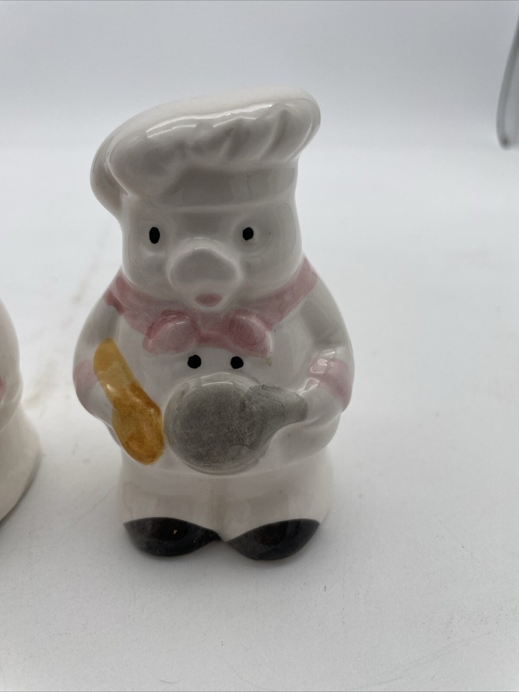 Chef PIG Salt and Pepper Shakers
