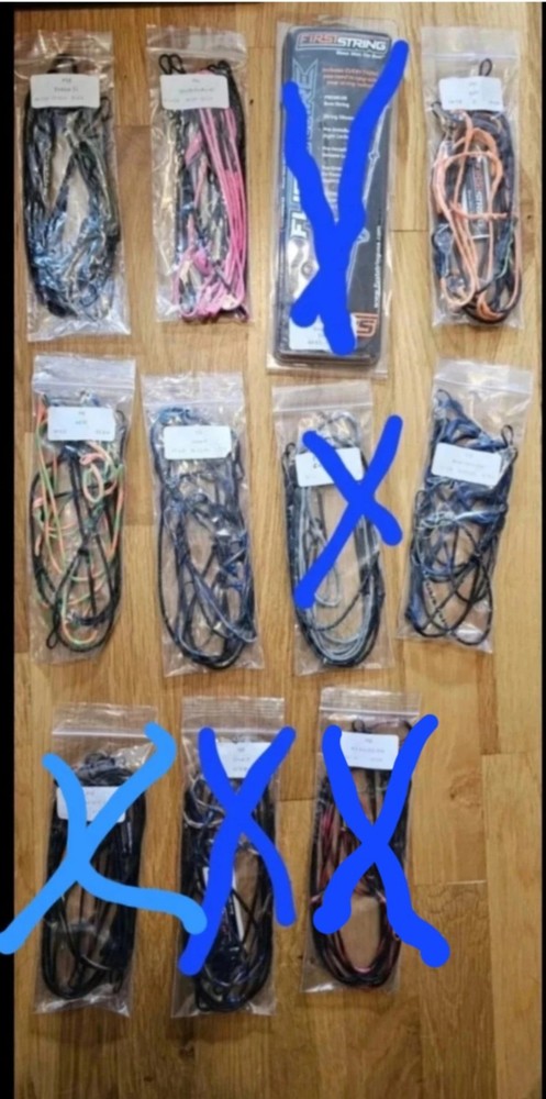 PSE STRING SETS FIRSTSTRING: SEE DESCRIPTION & PICTURES FOR AVAILABLITY