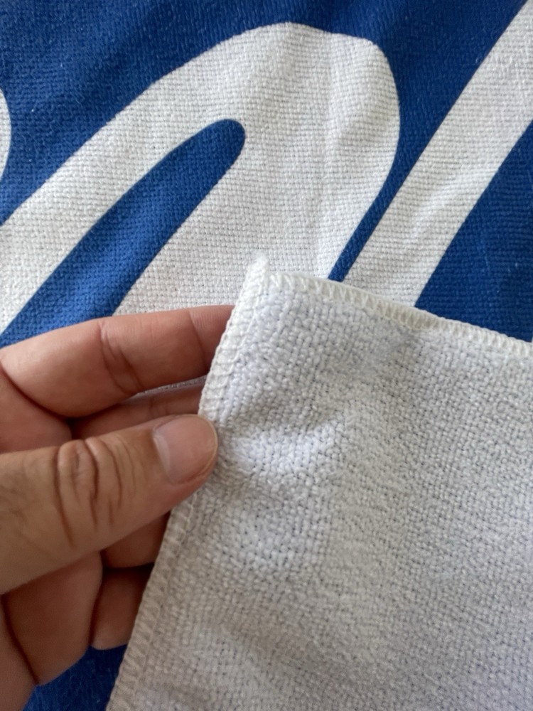Groom Blue & White Microfiber 58"X27" Wedding Beach Towel
