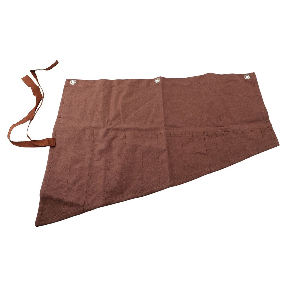Waxed Canvas Workhorse Tool Roll Bag with Ample Pocket Space for Organization