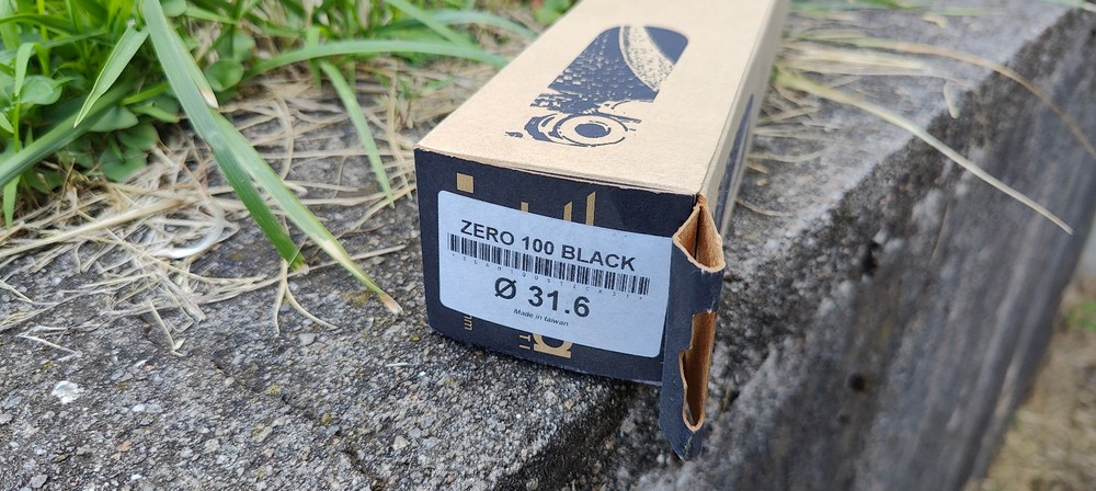 Deda Elementi Seatpost - ZERO100 RACING SERVICE - 31.6mm - BLACK