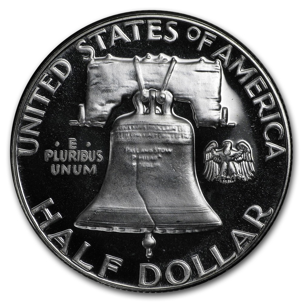 1957 Franklin Half Dollar Gem Proof