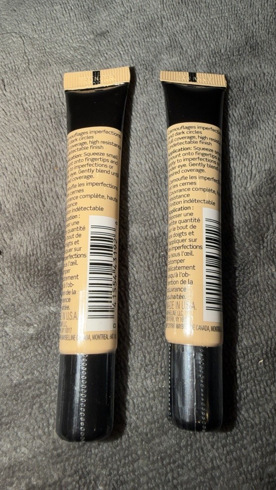 2 Maybelline Master Conceal Camouflaging Concealer #30 (Light/Medium) Rare