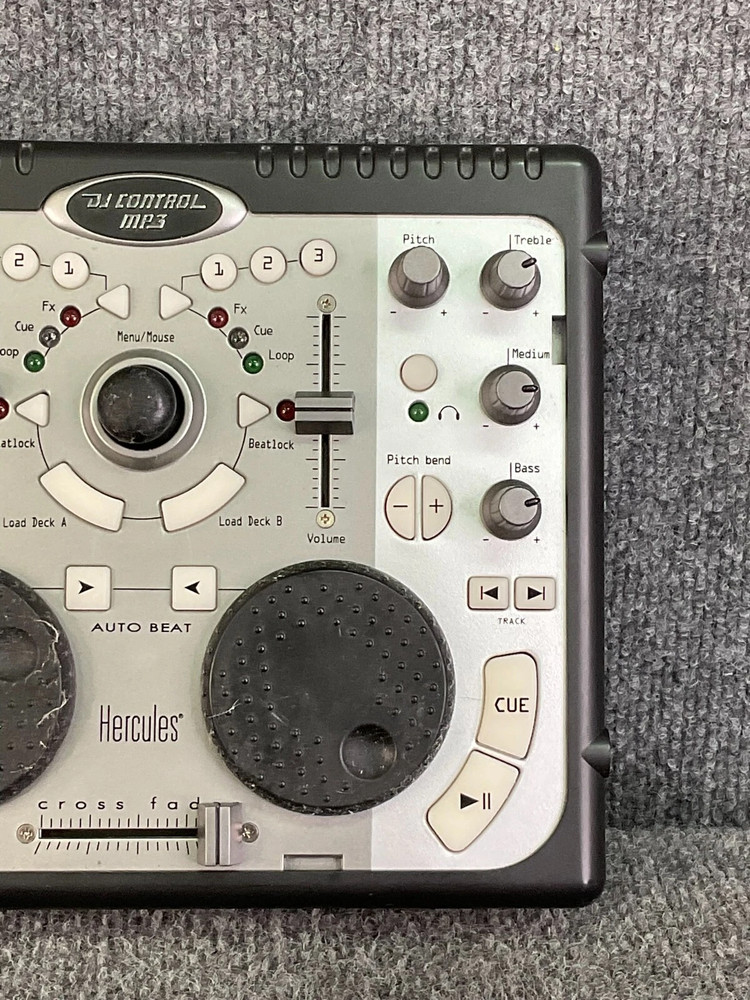 Hercules USB DJControl MP3 e2 2-Channel DJ Controller Compact & Portable