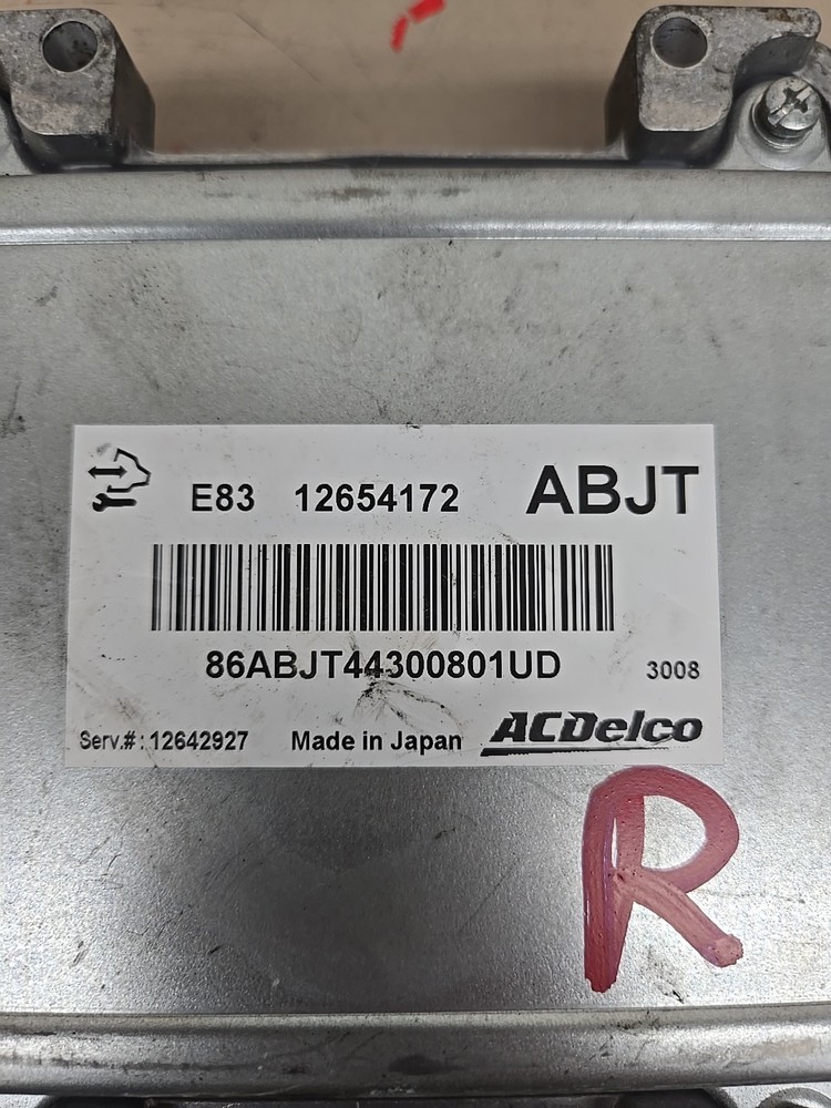 CHEVY SPARK 12654172 ABJT E83 12642927 ENGINE CONTROL MODULE OEM UNIT AC DELCO