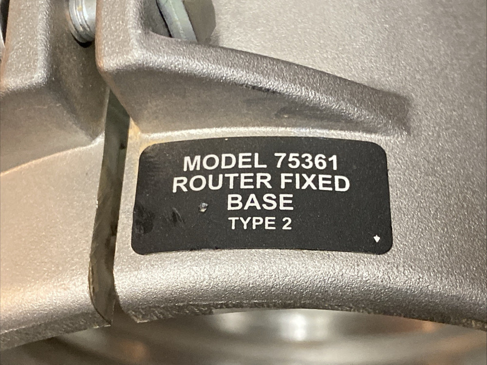 PORTER-CABLE 75361 Router Fixed Base