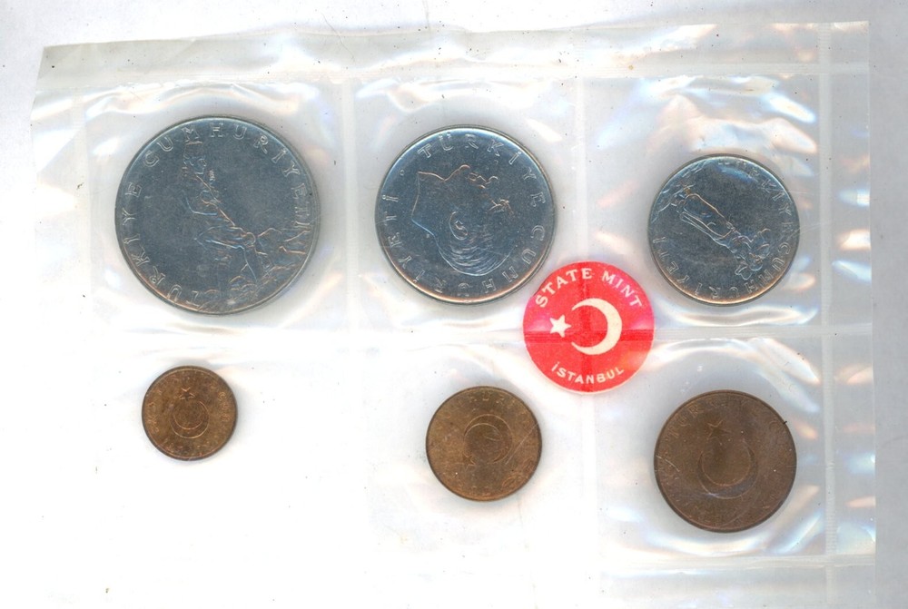 TURKEY ~ 1965 ~ MINT SET ~ MINT PACKAGING