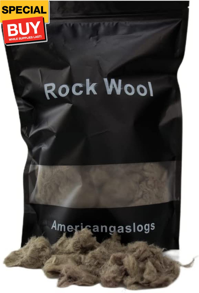Rock Wool 4oz for Gas Logs