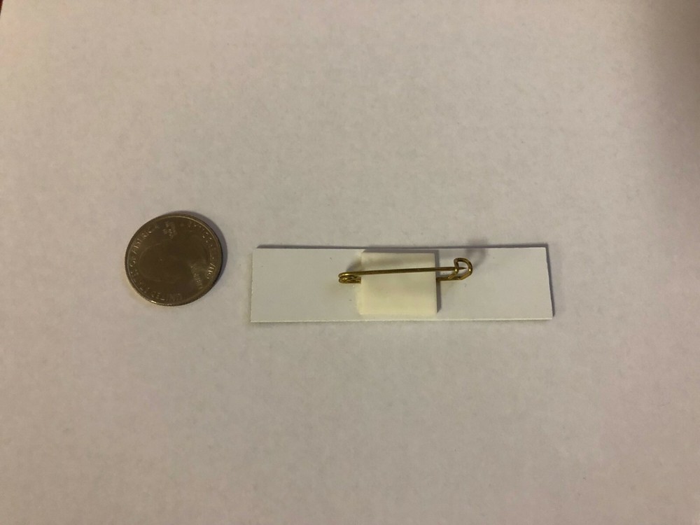 Vintage PC World Plastic Advertising Button Pin