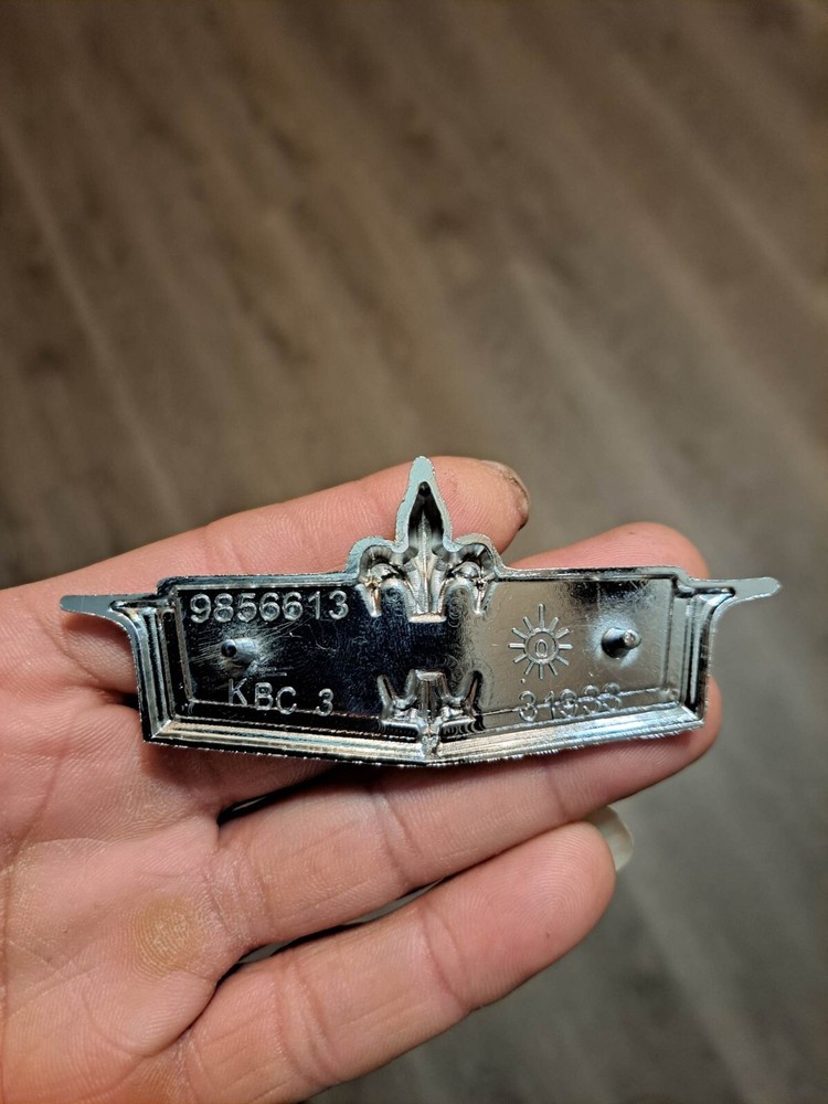 1971-1972 Caprice Sail Panel / Quarter Panel Emblem Set