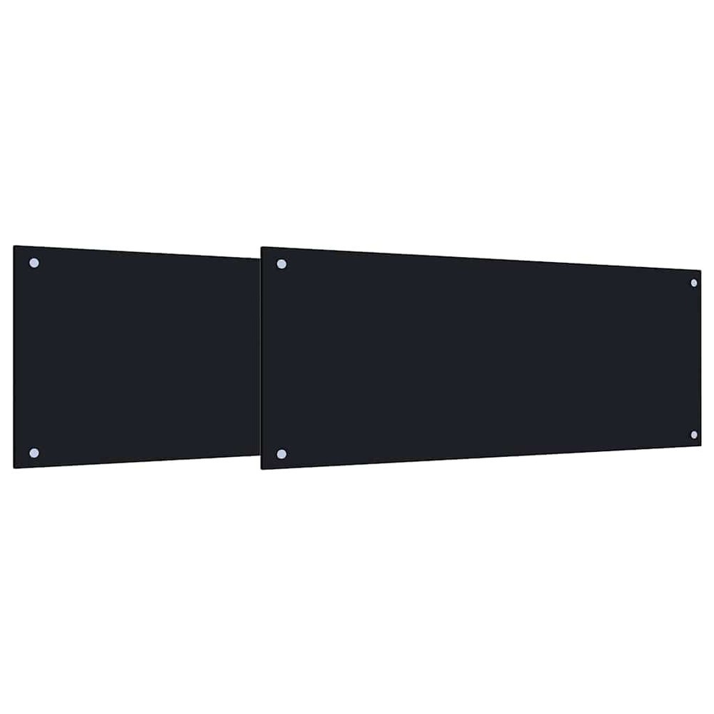 Kitchen Backsplash Tempered Glass Modern Accessory Panel Sleek Design vidaXL