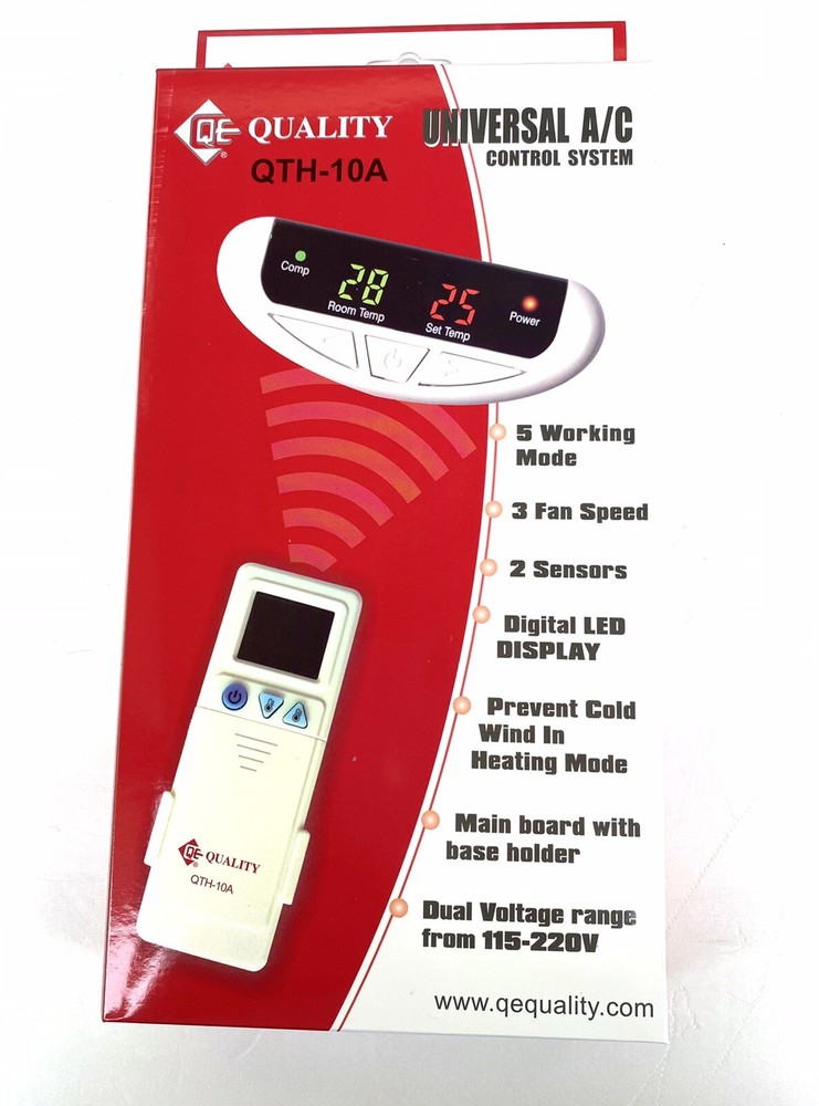 Universal AC Control System With Remote,Transform & Sensor For Mini-Split System