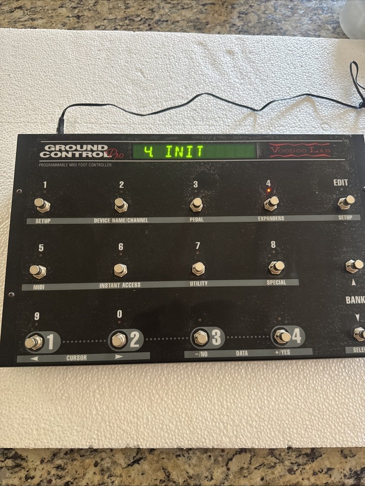 Voodoo Lab Ground Control Pro Guitar Rig MIDI Switching System