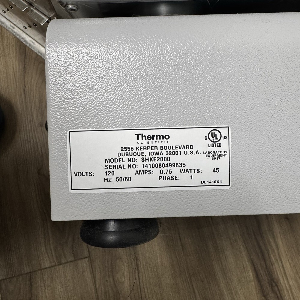 Thermo Scientific Maxq 2000 Model Shke2000