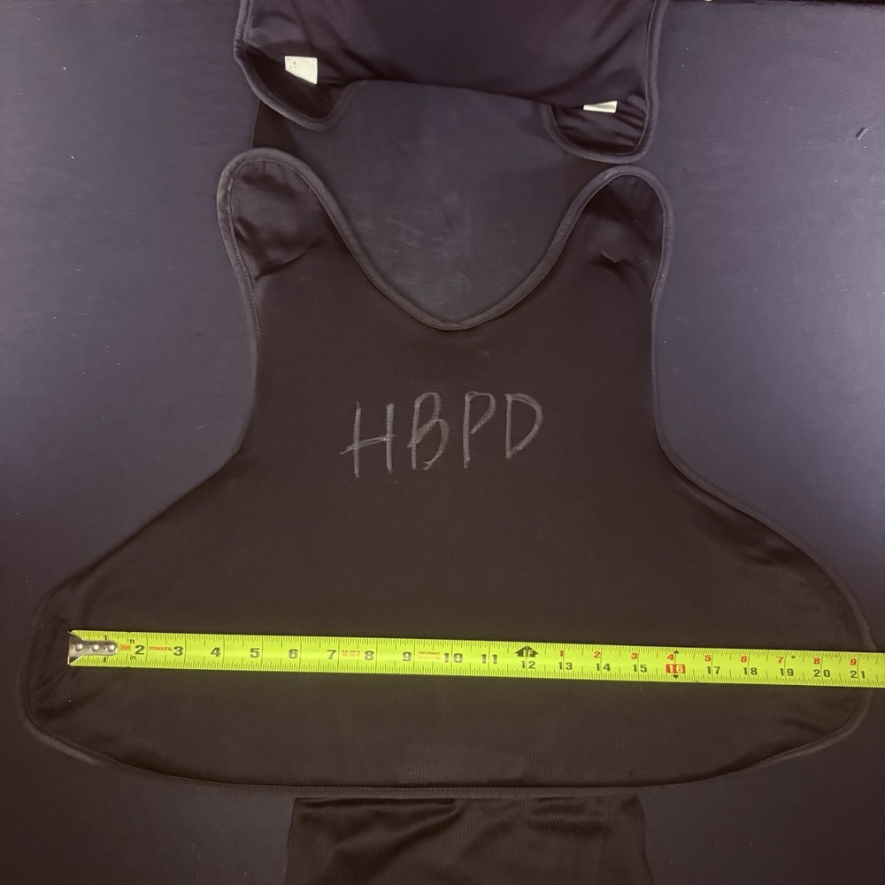 Second Chance Level 2 Vest w/ 3A Back Panel Size Medium Bullet Proof ABA Armor