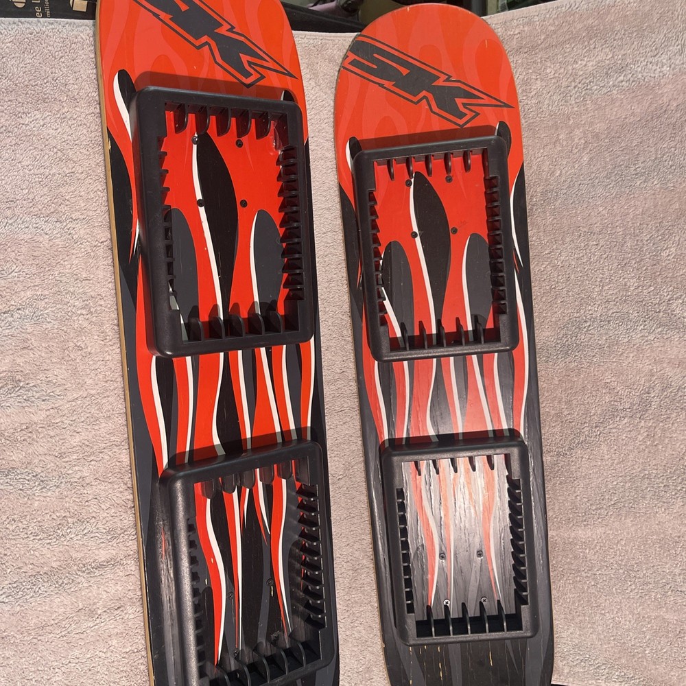 Pair Of Skateboard Dvd/Cd Racks