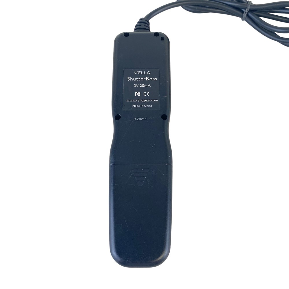 Vello Shutterboss Remote Trigger Sony Multi-Terminal Alpha & CS series w/ Manual