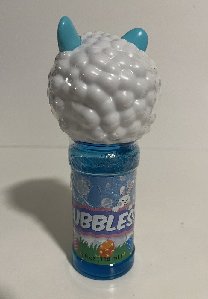 Sunny Days Easter Bubbles Solution Character Lamb Head 4 Fl Oz NEW