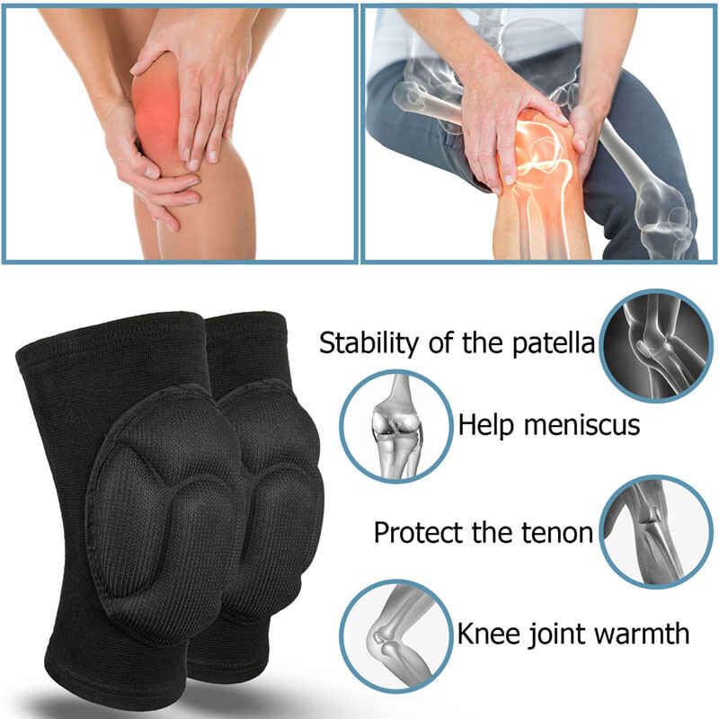 2 x Professional Knee Pads Leg Protector For Sport Work Flooring Construction