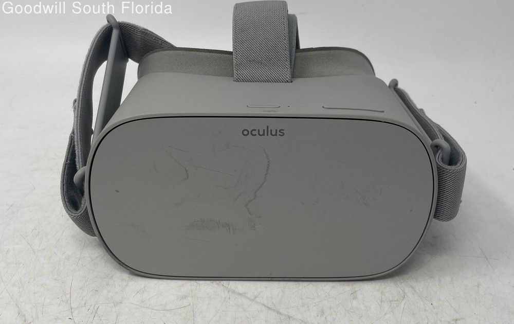 Oculus Gray Classic Adjustable Straps Virtual Reality Headset Not Tested