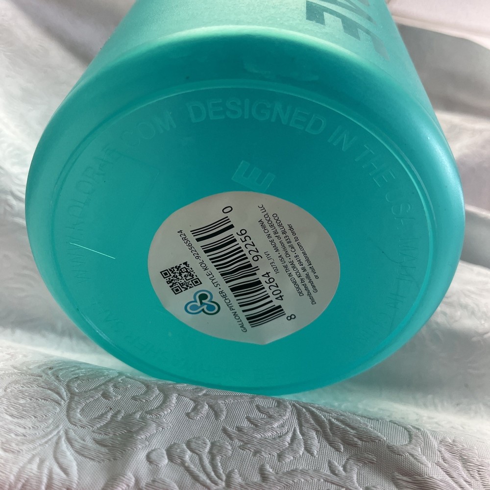 Kolorae Blue 1 Gallon Pitcher W/ Lid