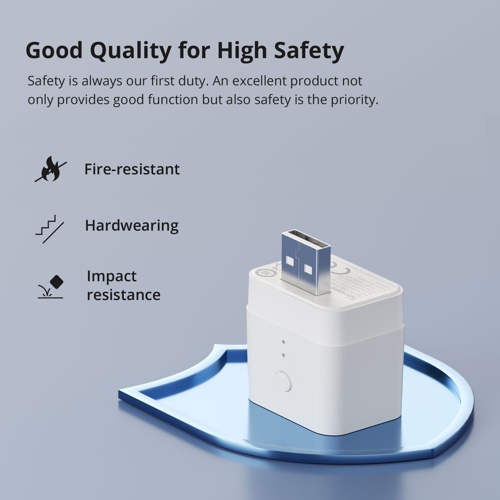 SONOFF Micro Zigbee 3.0 Smart Switch USB Adapter 36W MAX for Type A USB Devices