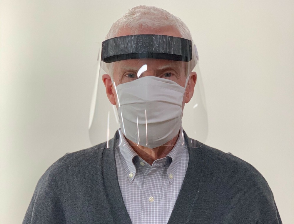 5pcs Safety Face Shields Transparent Full Face Protective Flexible Plastic Visor