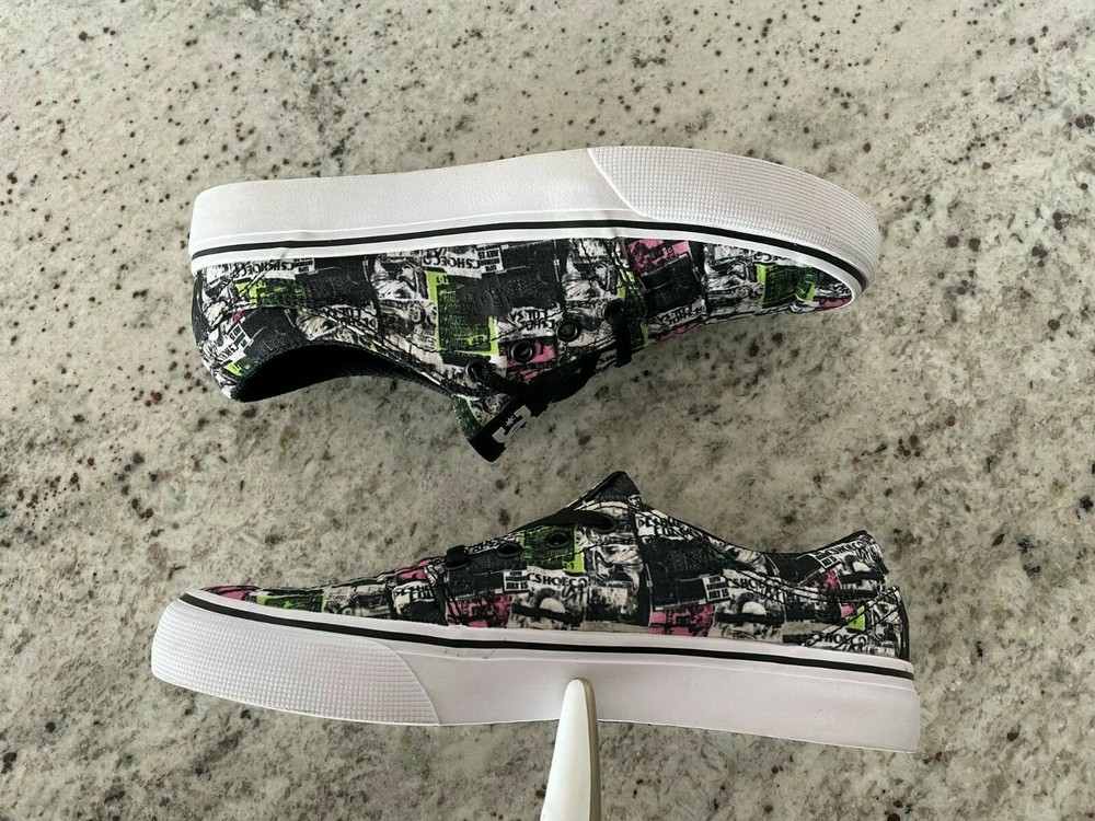 DC Trace DX Low Profile Sneakers Multi-Colored Material, Youth’s 6.5