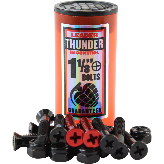 Thunder Trucks Phillips Hardware Set Red Size 1-1/8"
