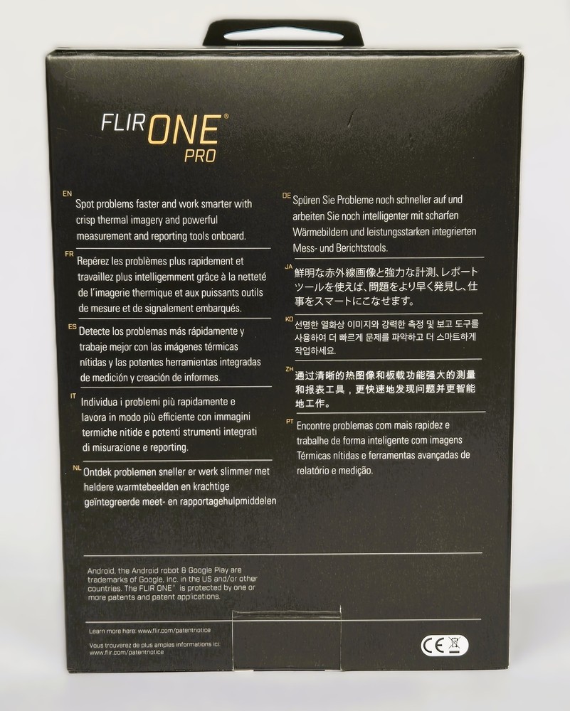 FLIR ONE PRO Android USB-C Adapter Thermal Camera for Prof Infrared Thermography