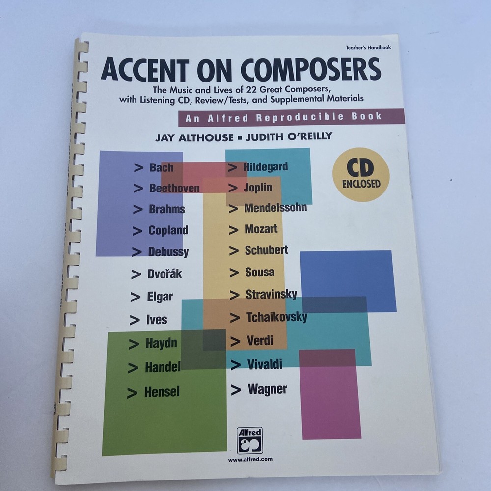 Alfred Accent on Composers Book - NO CD