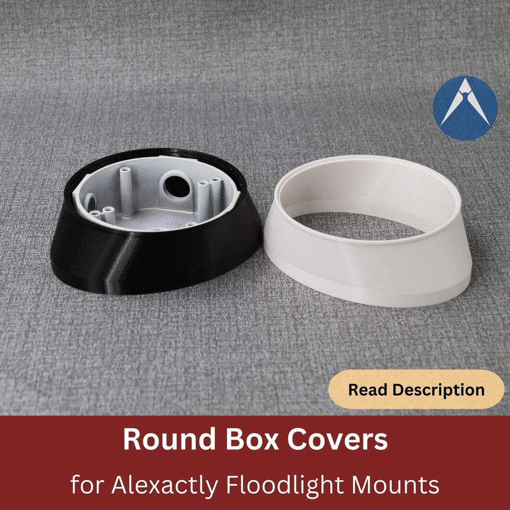 Hide Exposed Junction Boxes with Covers - Exclusively for Alexactly Mounts