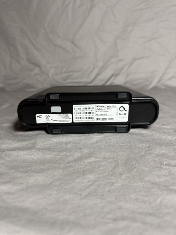 Altice/Optimum Gateway Modem Used