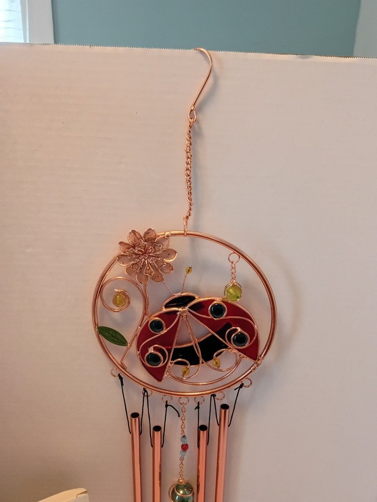 Ladybug Wind Chime By Friendly Home 24 In New