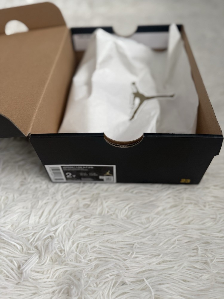 NIKE Jordan 1 Low ALT (PS) Size 2Y Empty Shoe Box