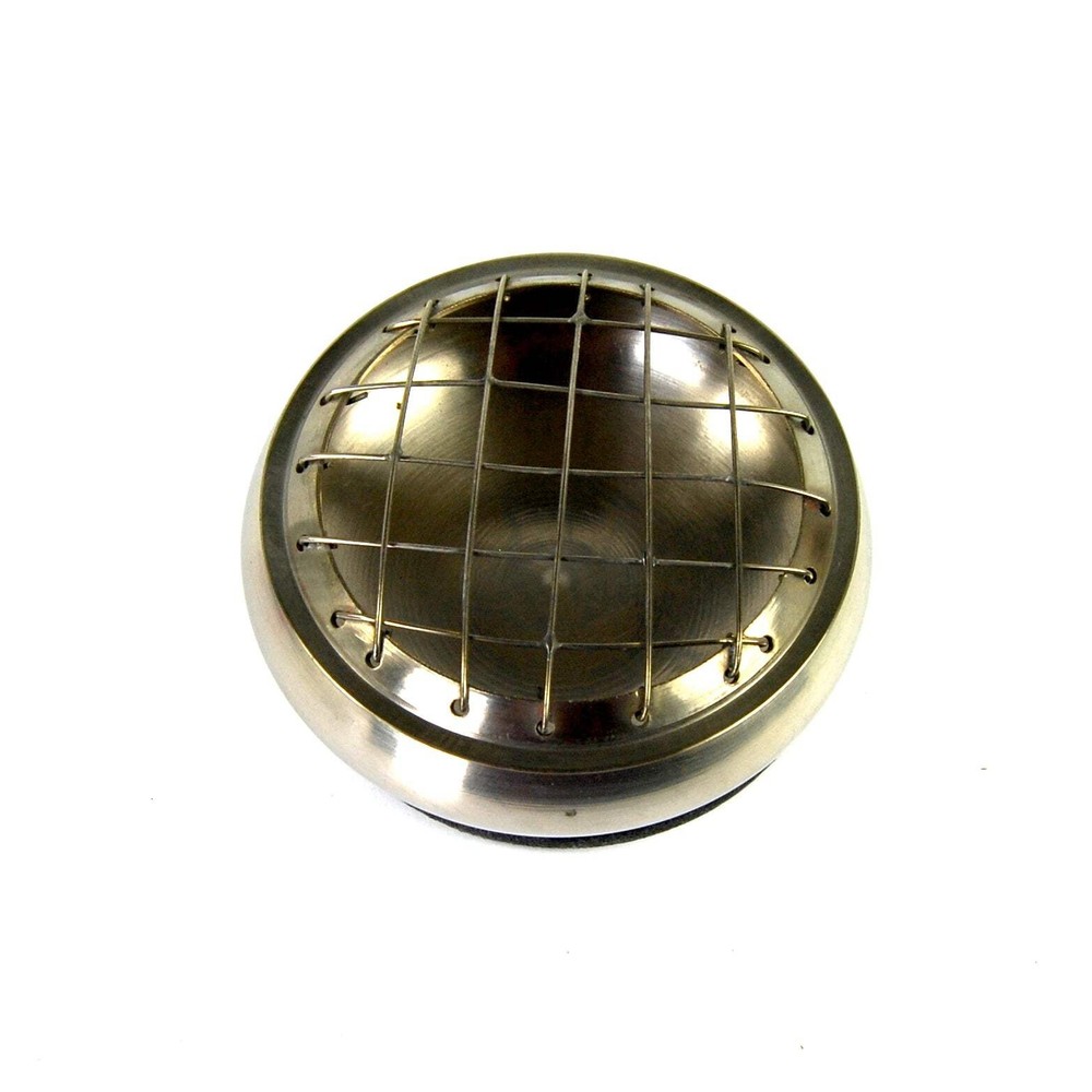 Simple Silver Charcoal Burner for Resin Incense