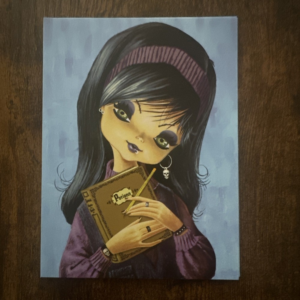 Goth - Icky Plastic Binder/Purse Notecards Pop Ink