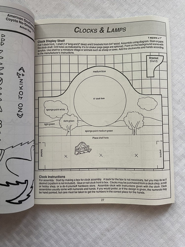 347 Woodworking Uncut Patterns 1993