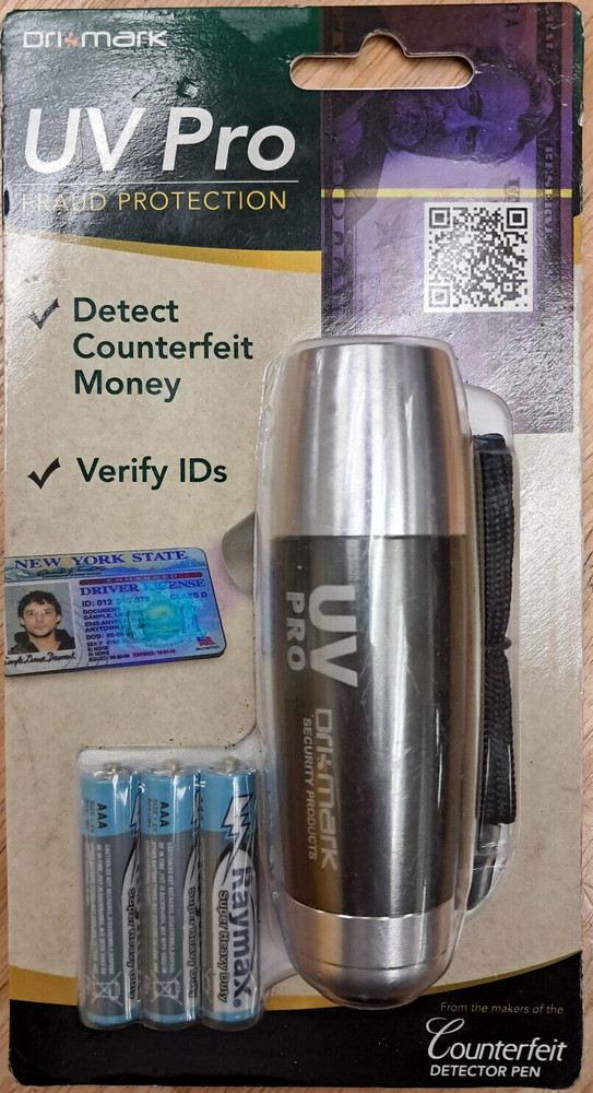 DRI MARK UV Pro Fraud Protection Light (UVProPlus-B)