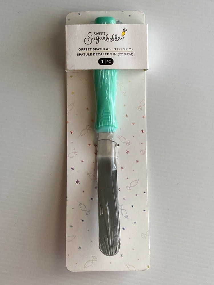 Sweet Sugarbelle 9 inch Offset Spatula- Baking,Kitchen,Baker,Cake