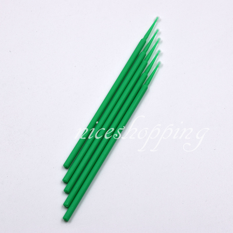 100 Pcs Dental Micro Brush Disposable Materials Tooth Applicators Medium/Large